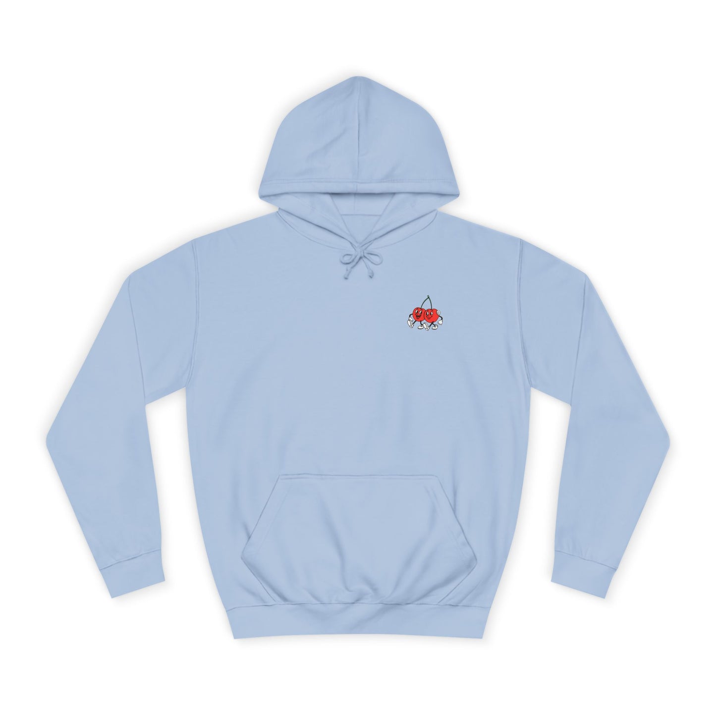 Retro Cherries Patagonia Unisex Hoodie - "Ceirios Trelew" (Double Sided)