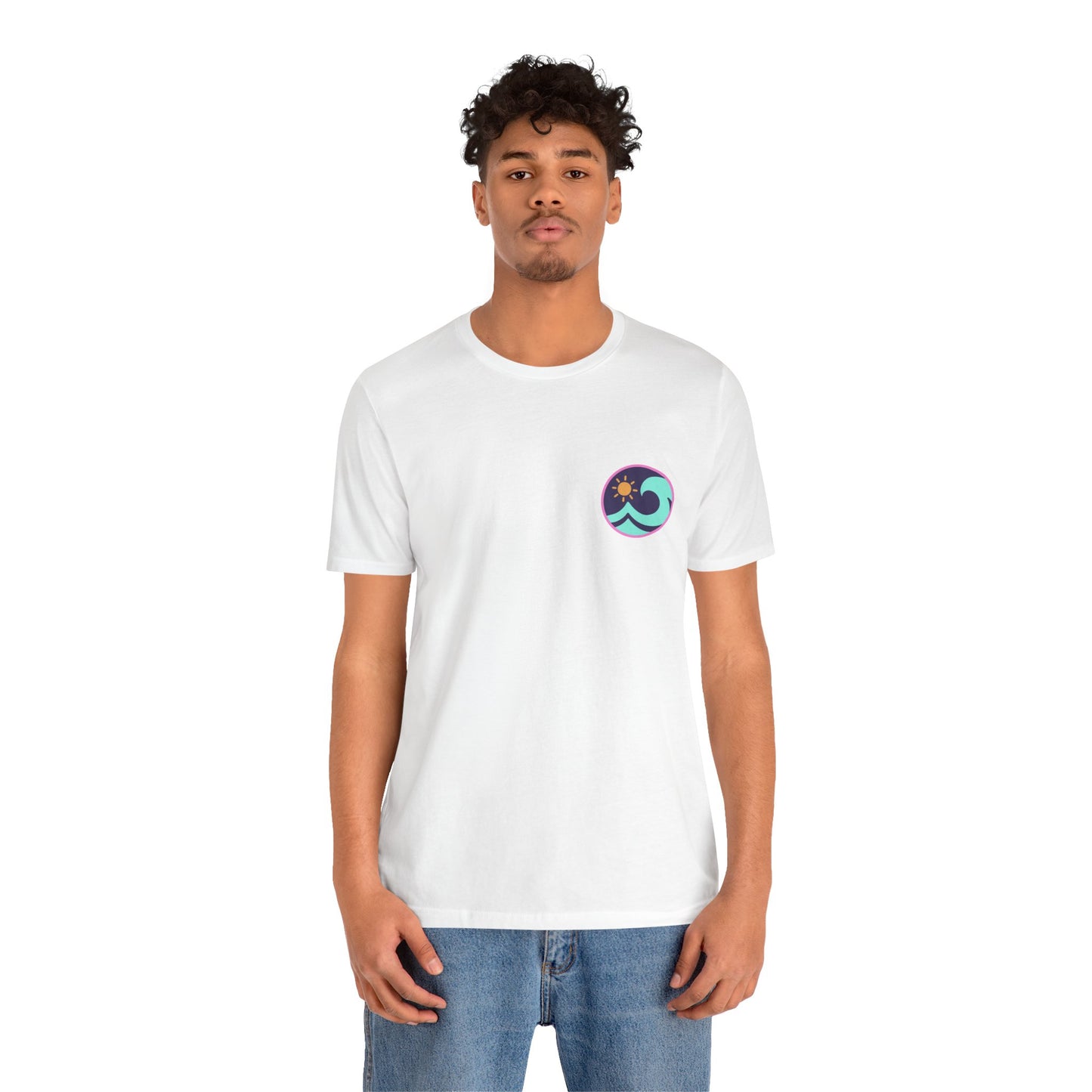 'Tonnau Mawr' - Welsh Surf UnisexTee (Double Sided)