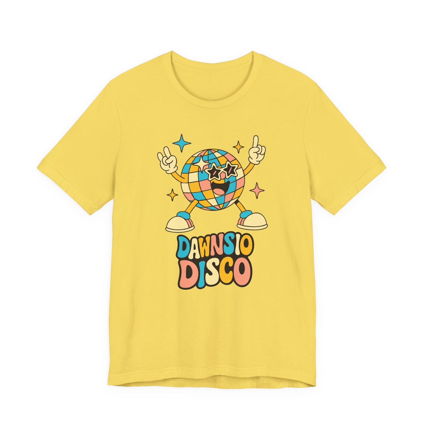 'Dawnsio Disco' Unisex T-Shirt - Retro Disco Ball Tee
