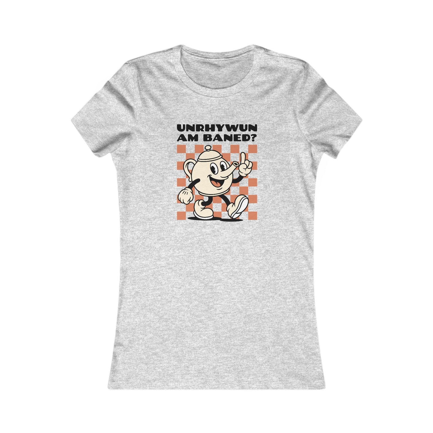 Women's Vintage Tea Tee - Unrhywun Am Baned?