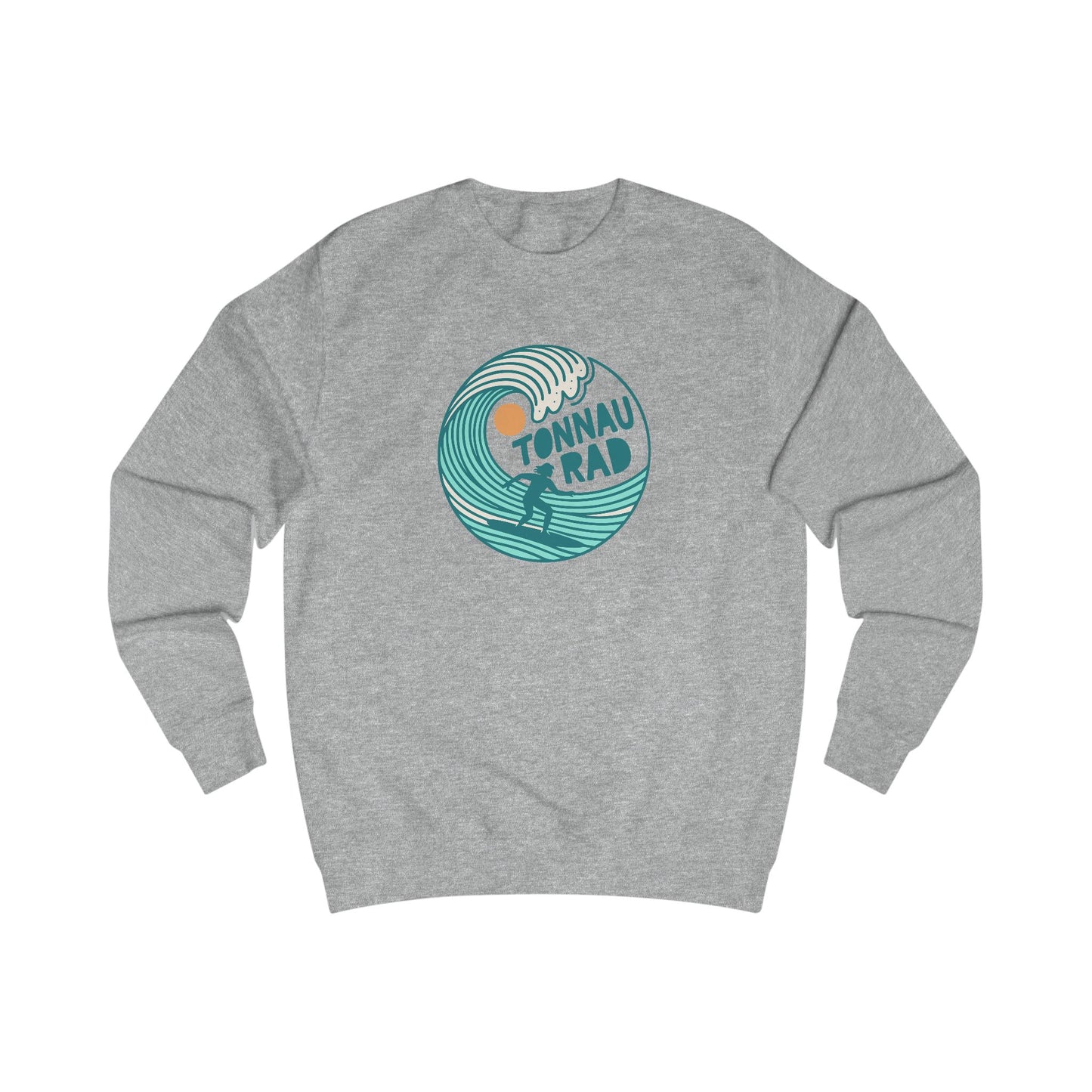 'Tonnau Rad' Vintage Beach Unisex Sweatshirt