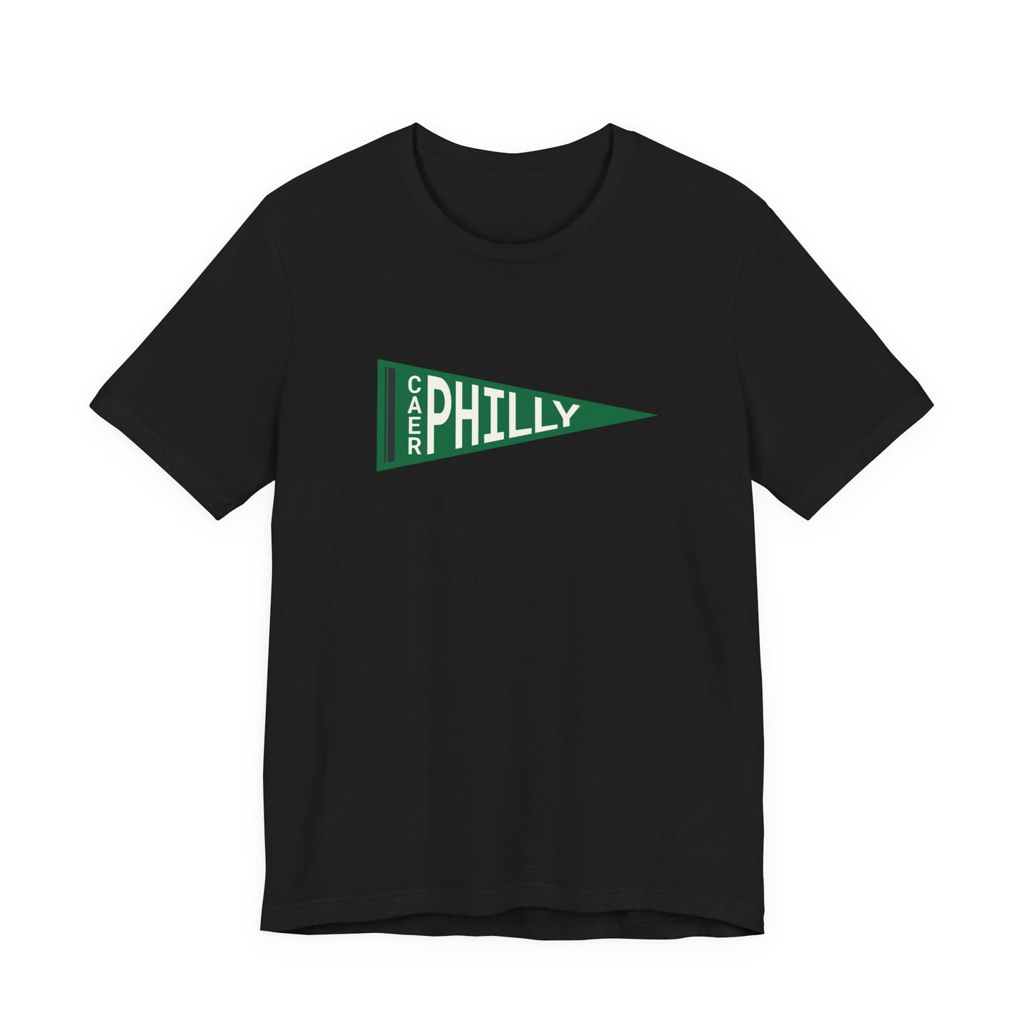 Caerphilly Retro Pennant T‑Shirt (Unisex)