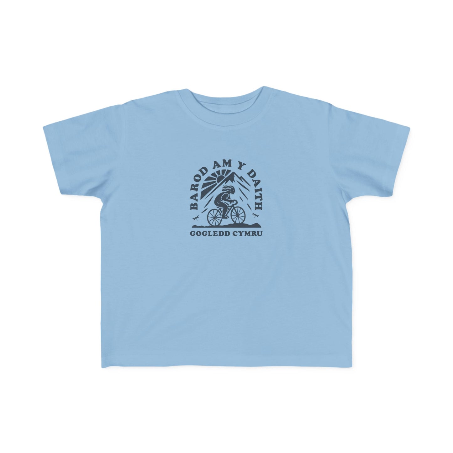 Toddler North Wales T-Shirt - 'Barod Am Y Daith'