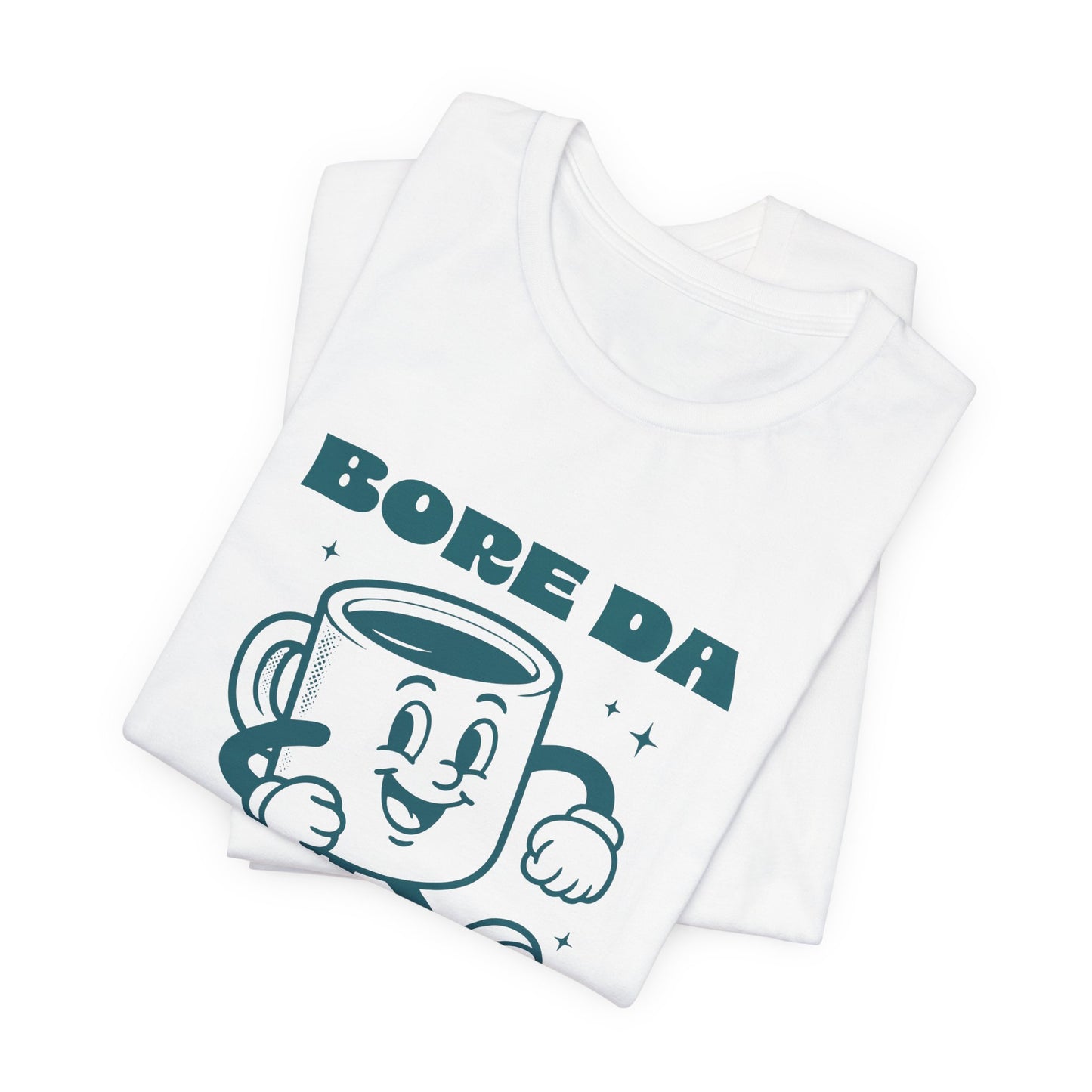 Retro Bore Da Coffee Tee (Unisex)