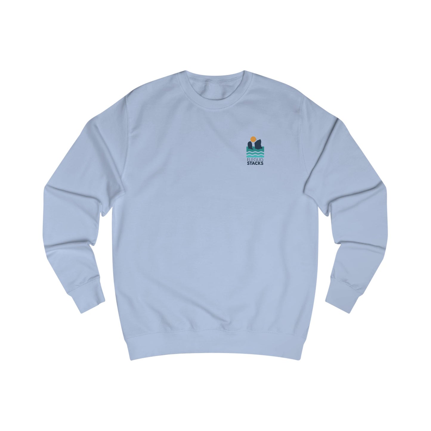 'Elegug Stacks' Jumper  - Sunset Waves Design