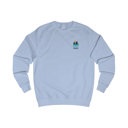 'Elegug Stacks' Jumper  - Sunset Waves Design