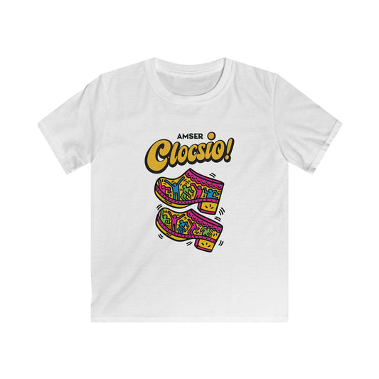 Kids 'Amser Clocsio!' Keith Haring Inspired Tee