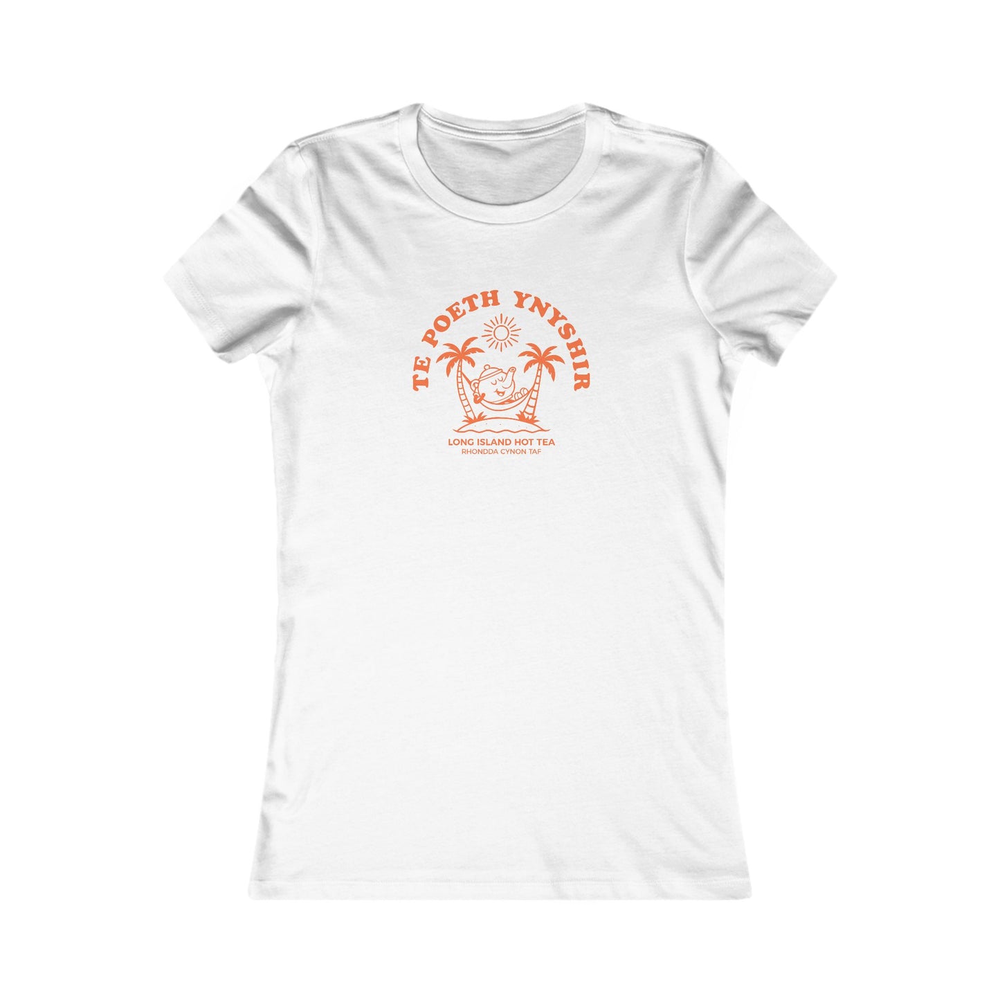 Women's Long Island Tee - 'Te Poeth Ynyshir'