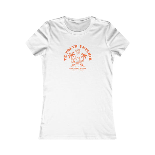 Women's Long Island Tee - 'Te Poeth Ynyshir'