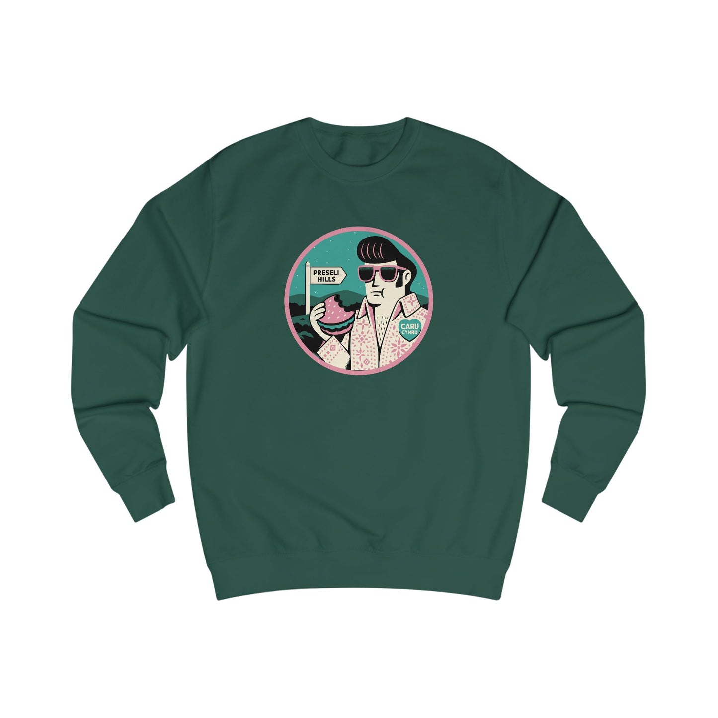 Retro Elvis Preseli Hills (Pembrokeshire) Sweatshirt