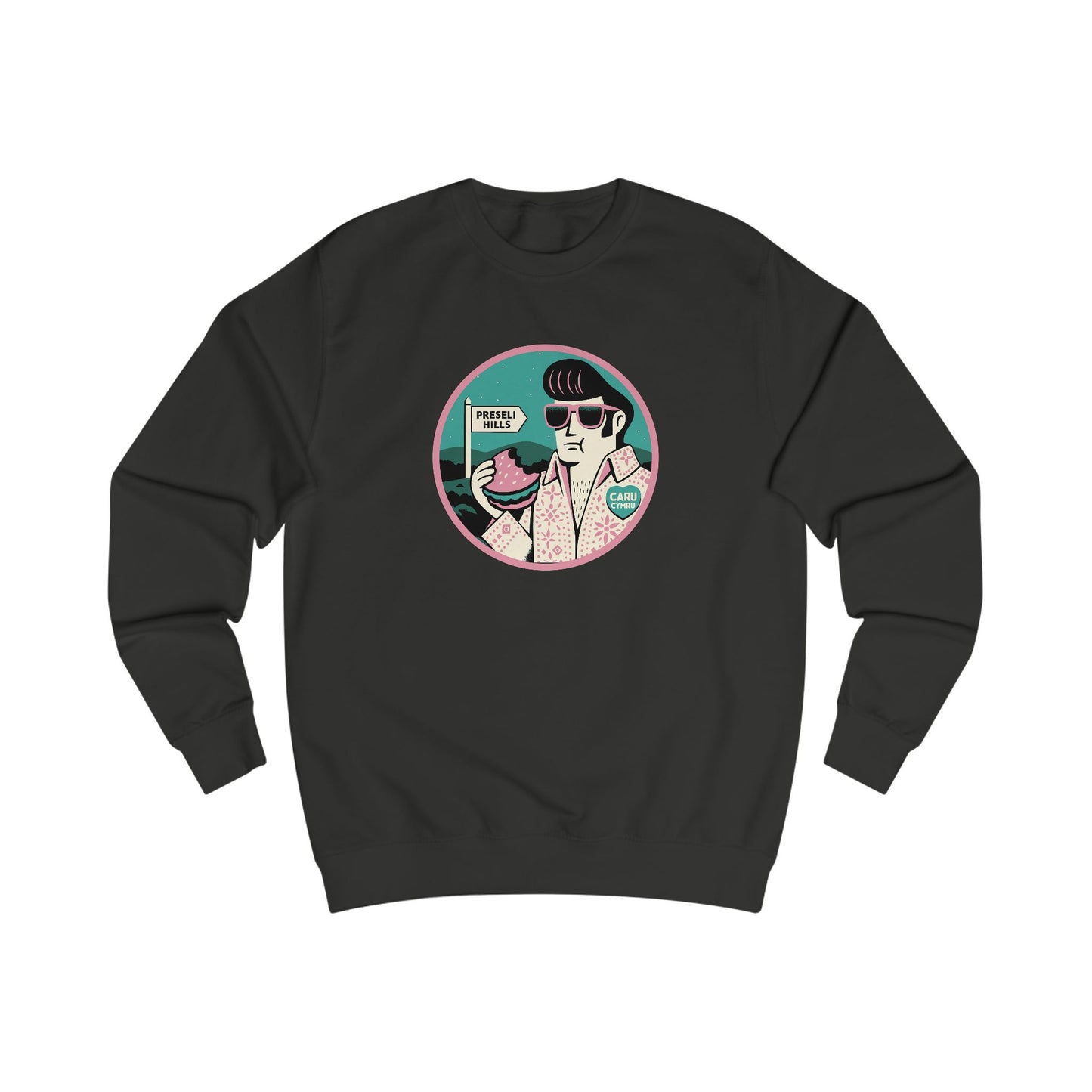 Retro Elvis Preseli Hills (Pembrokeshire) Sweatshirt