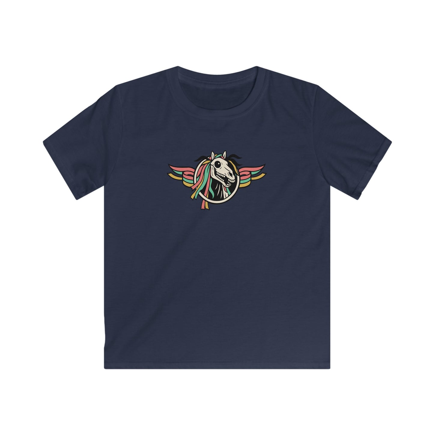 Mari Lwyd Kids T‑Shirt