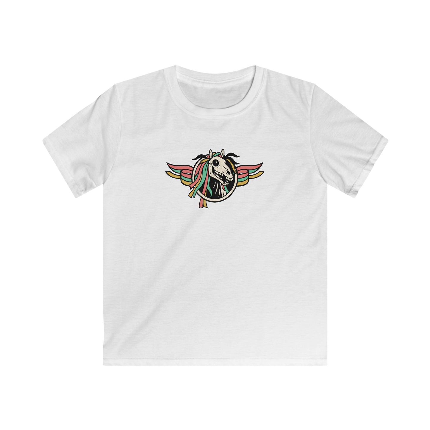 Mari Lwyd Kids T‑Shirt