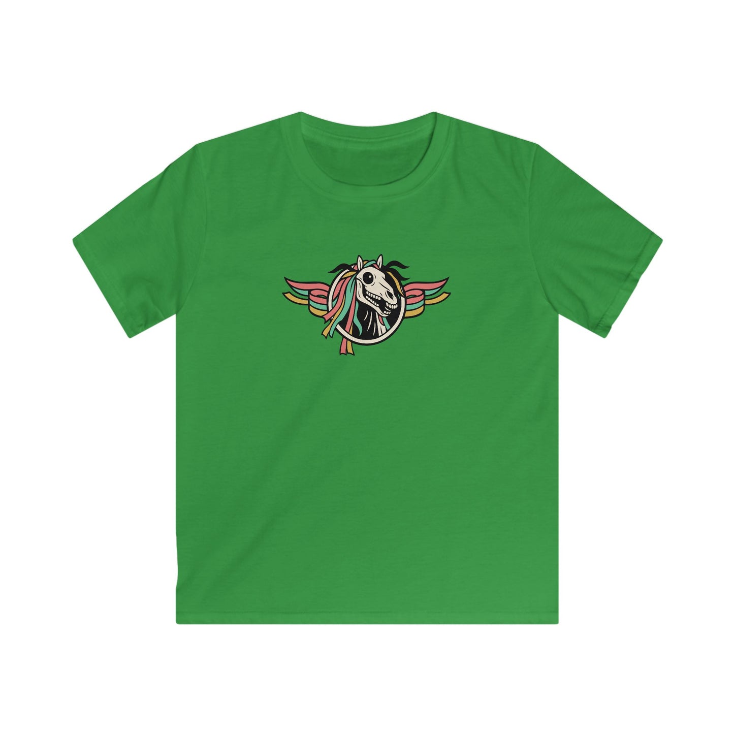Mari Lwyd Kids T‑Shirt