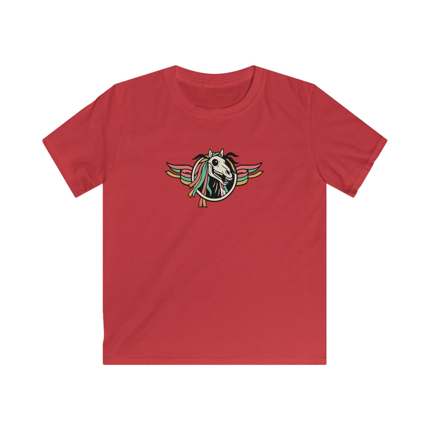 Mari Lwyd Kids T‑Shirt