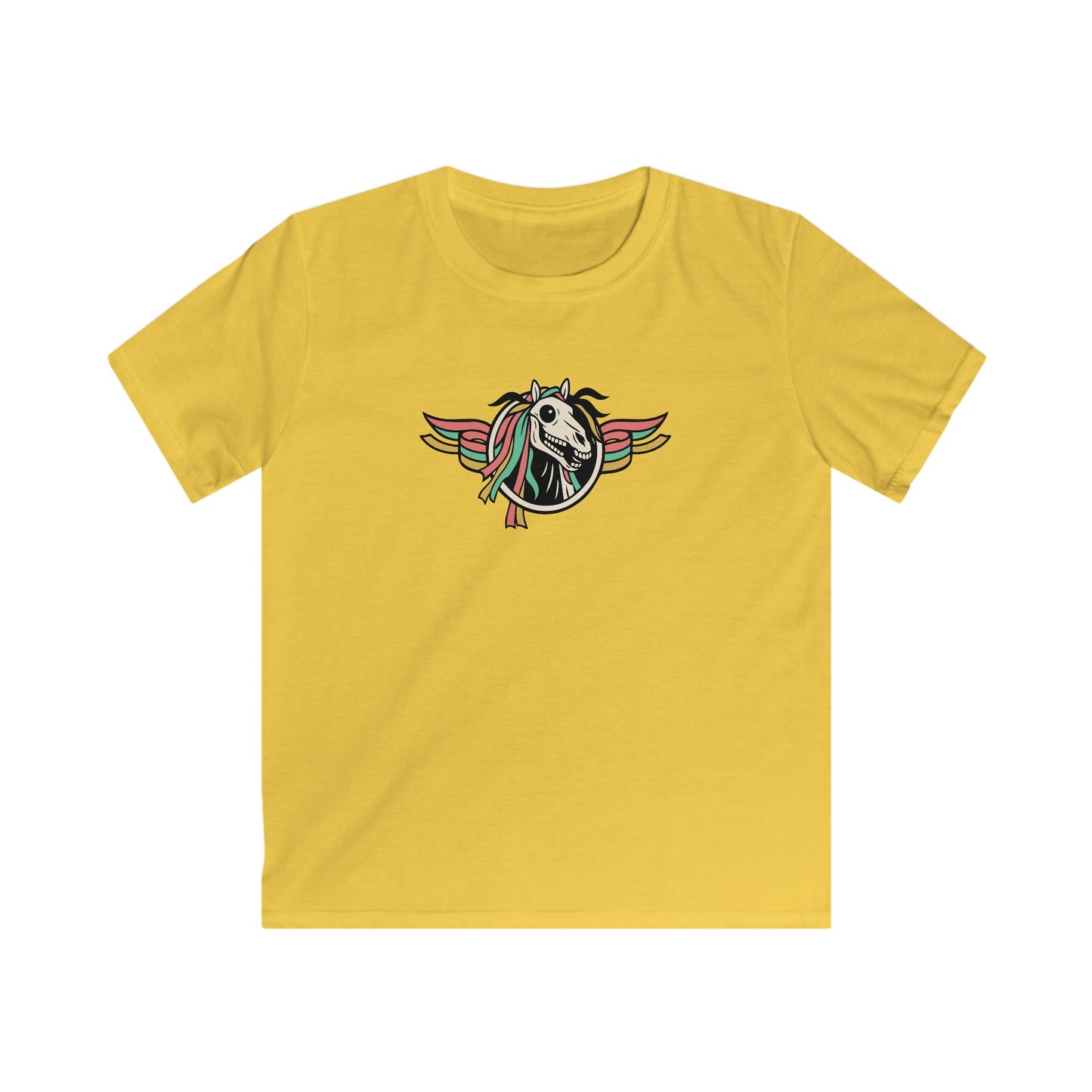 Mari Lwyd Kids T‑Shirt