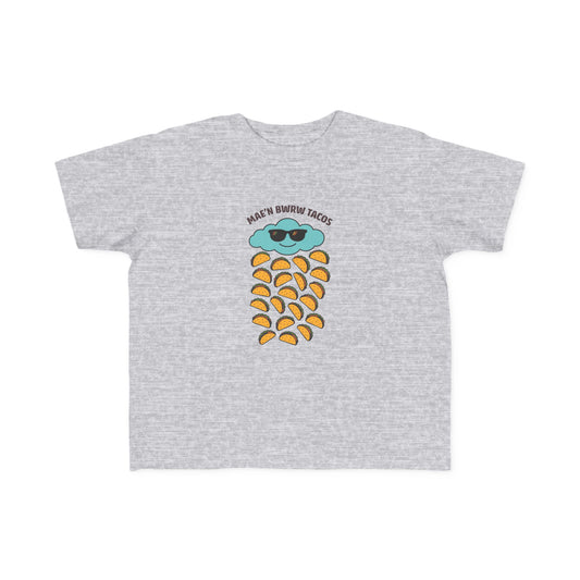 Toddler 'Bwrw Tacos' T-Shirt