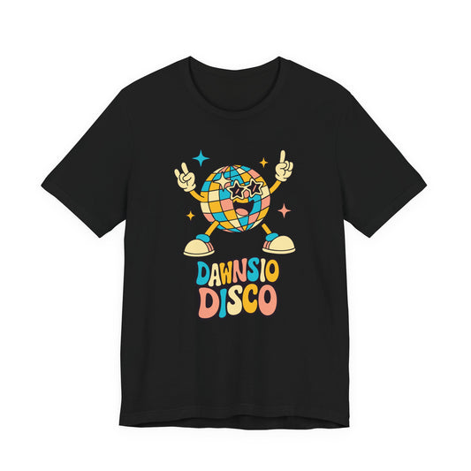 'Dawnsio Disco' Unisex T-Shirt - Retro Disco Ball Tee
