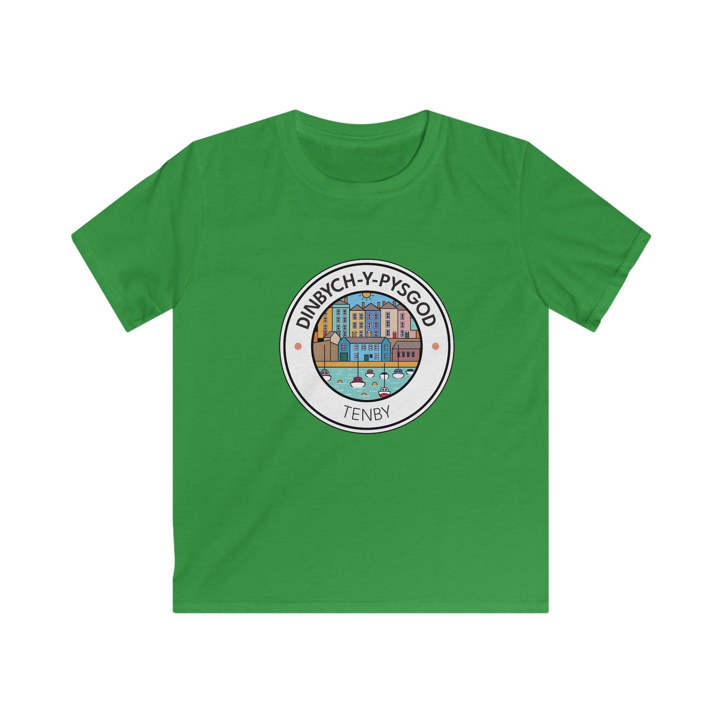 Kids Tenby Coastal T-Shirt (Dinbych-Y-Pysgod)