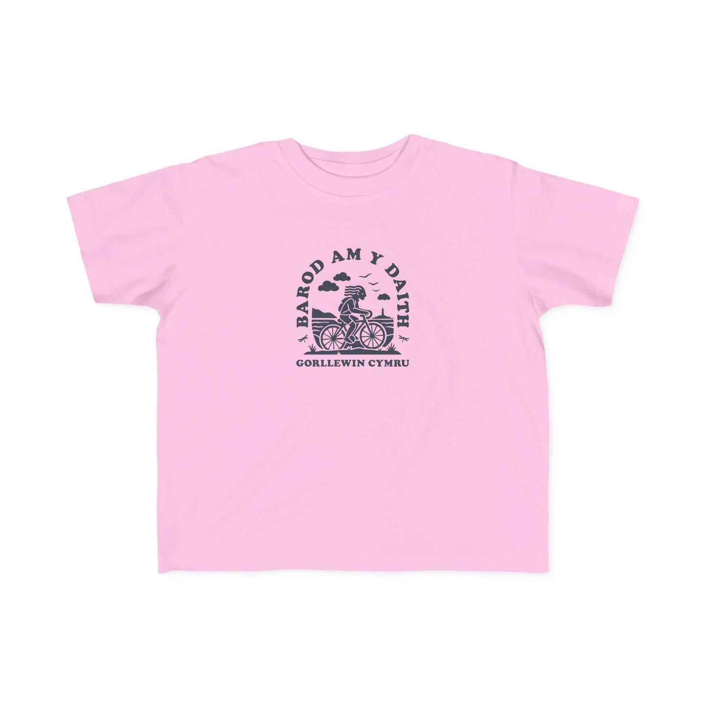 Toddler West Wales T-Shirt - 'Barod Am Y Daith'