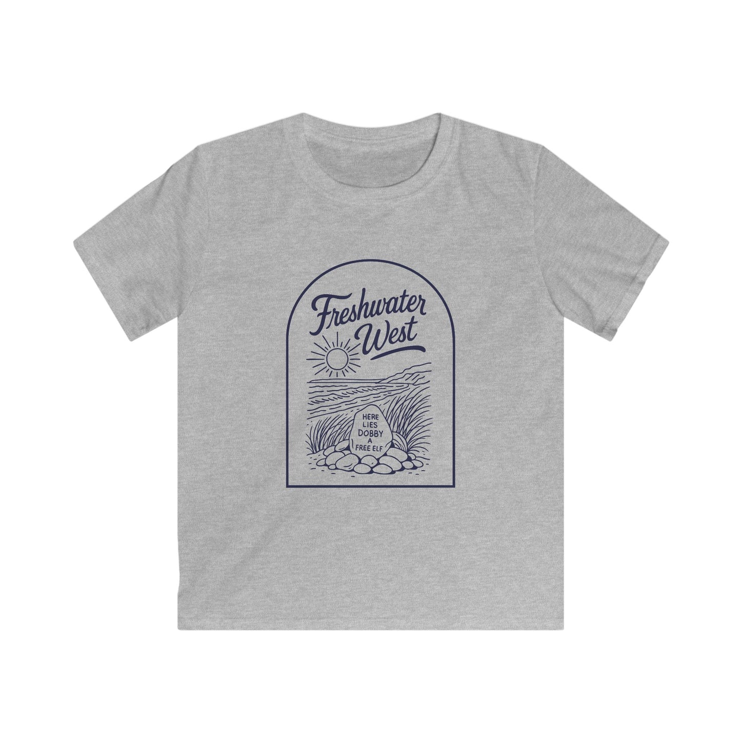 Freshwater West Kids Beach T-shirt - Harry Potter - Dobby's Grave Location