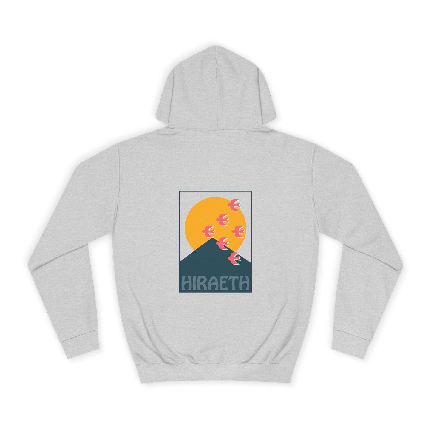 'Hiraeth' Unisex Hoodie - Sunset Over Yr Wyddfa (Double Sided)