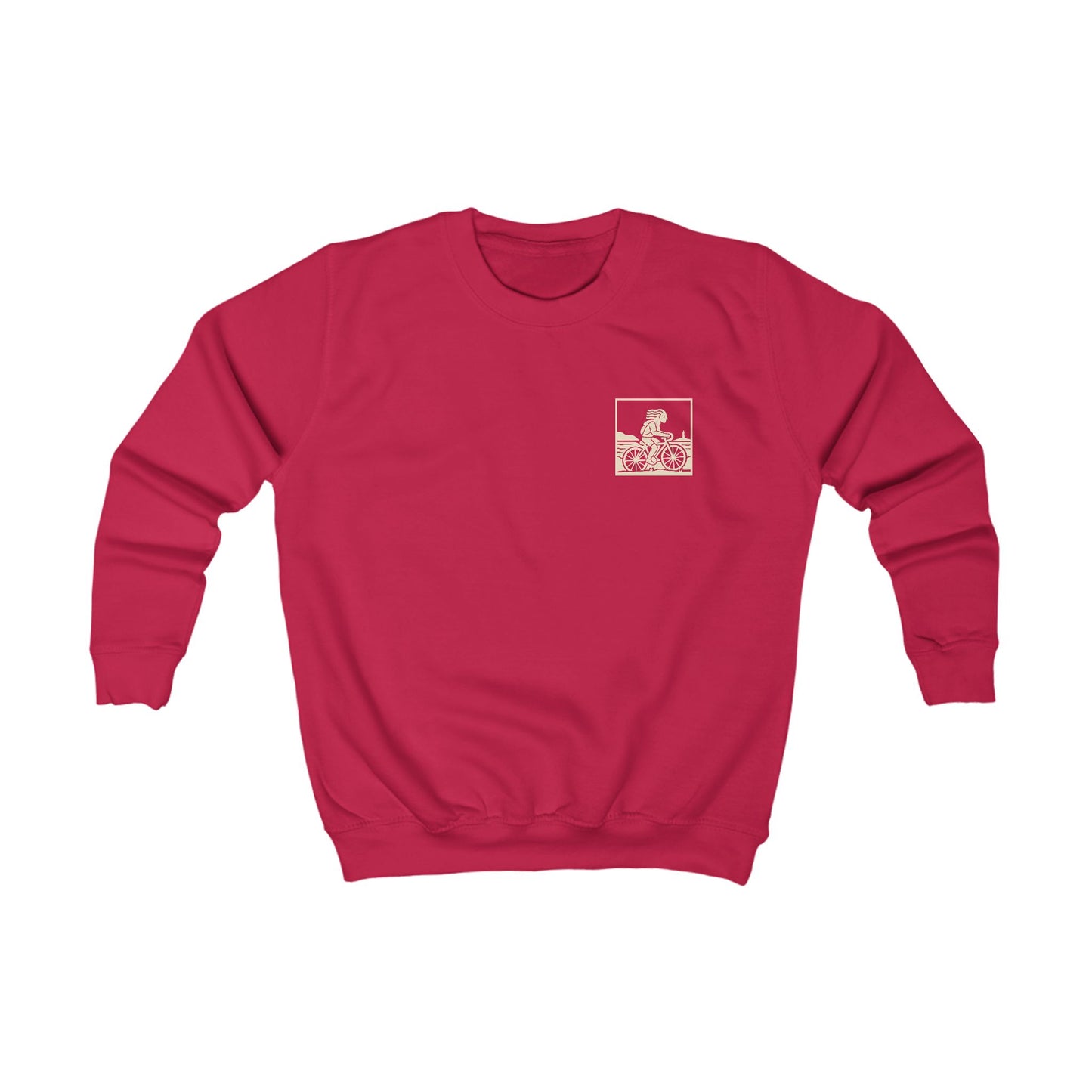 Kids 'Barod Am Y Daith' West Wales Cycling Jumper (Double Sided)