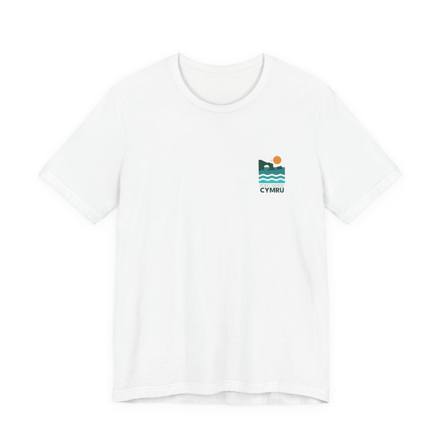 Pont Werdd Cymru Coastal Wave T-Shirt (Unisex)
