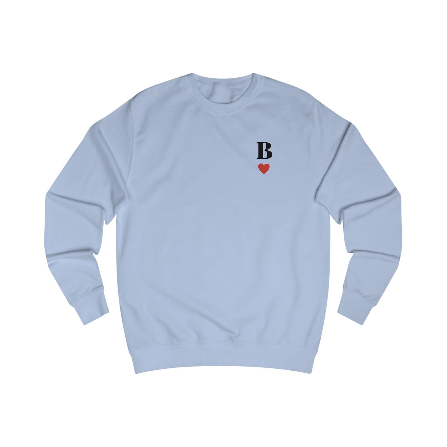 Welsh Queen of Hearts Playing Card Sweatshirt - Brenhines (Double Sided)