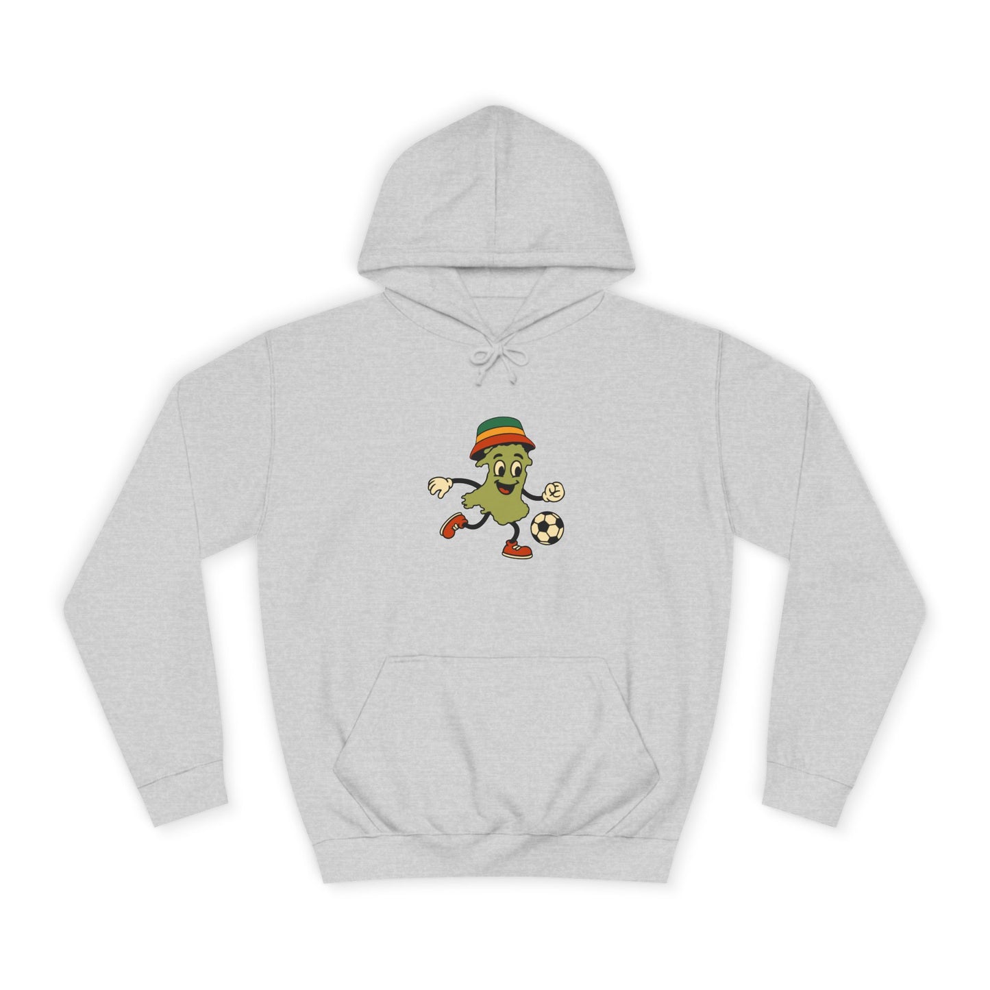 Retro Wales Map Football Hoodie (Unisex)