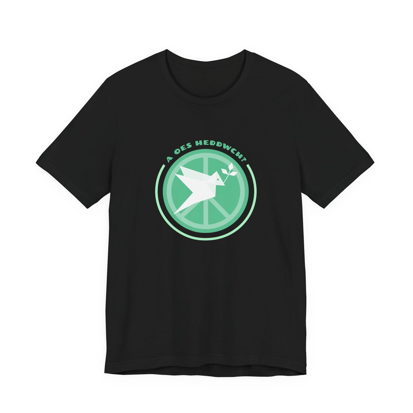'A Oes Heddwch?' - Peace Dove Graphic Tee (Unisex)