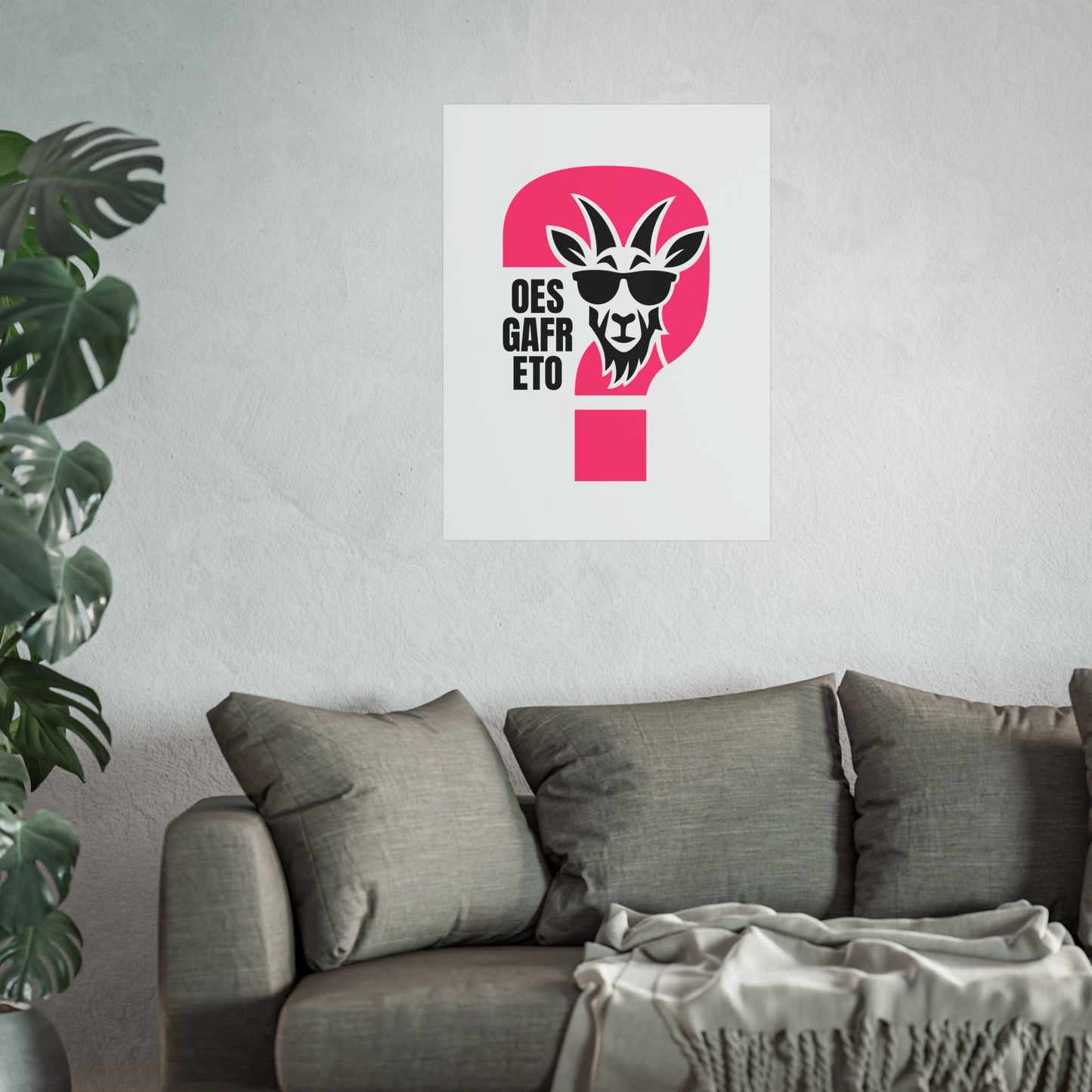 'Oes Gafr Eto' Fine Art Poster