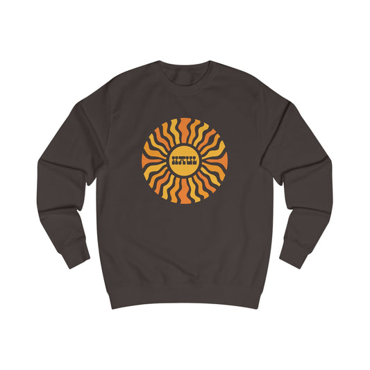 Retro 'Haul' Sun Graphic Sweatshirt (Unisex)