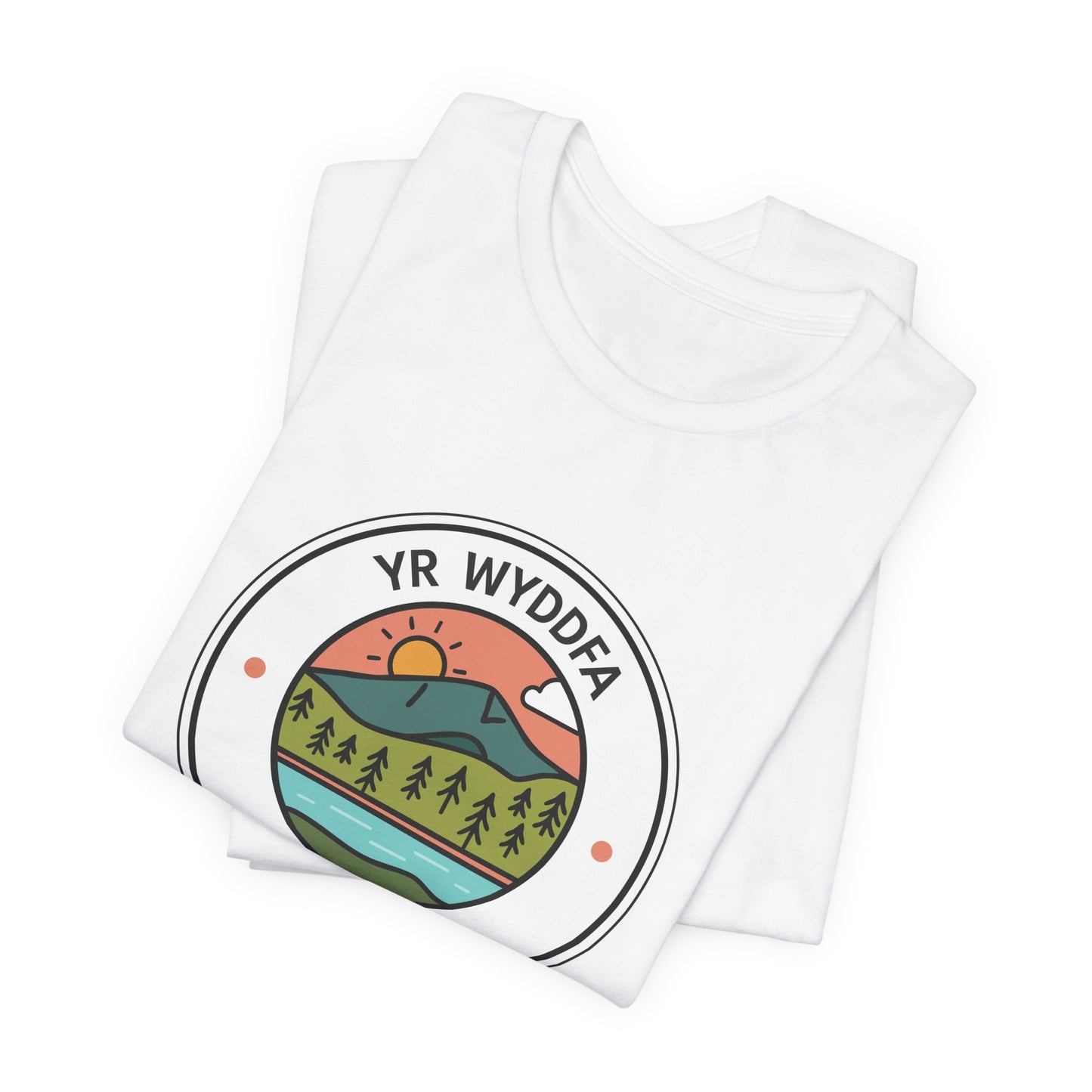 'Yr Wyddfa' T-Shirt (Unisex) - Eryri Scenic Crest