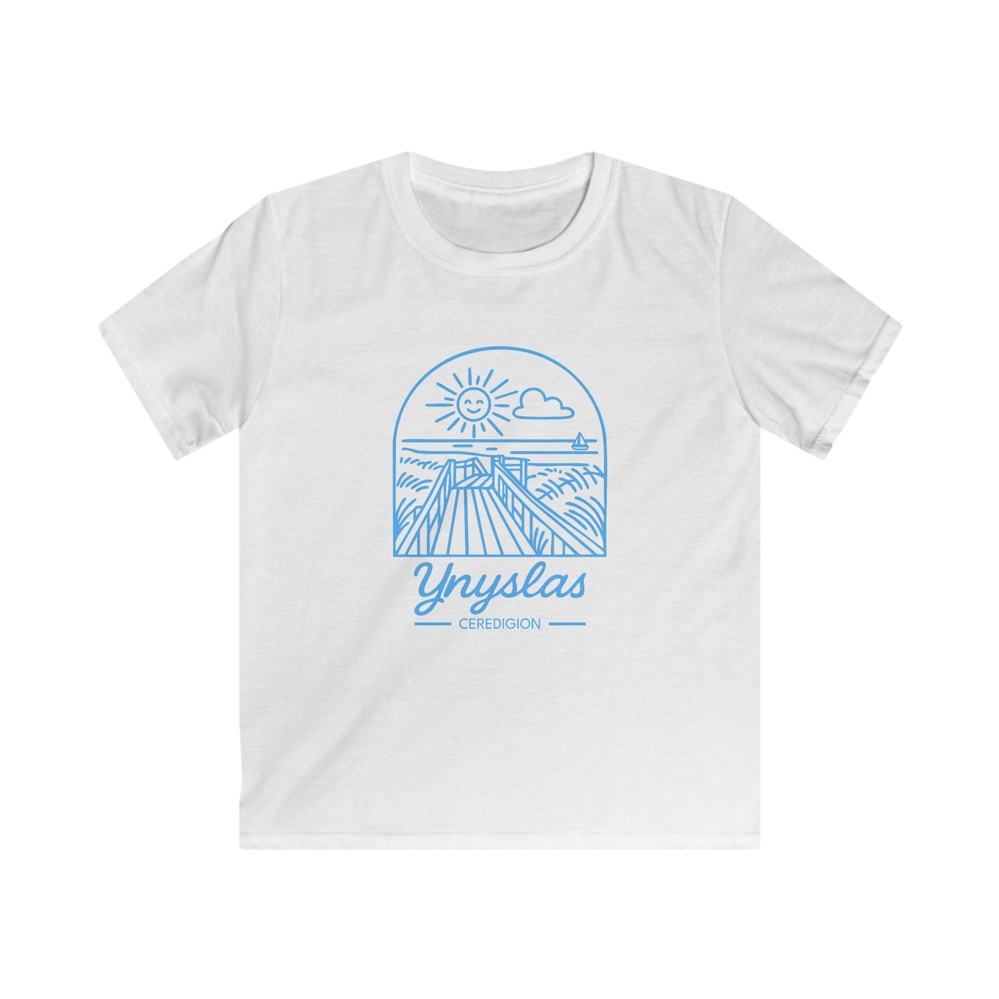 Kids Tee - 'Ynyslas' Coastal Sunset T-Shirt for Children