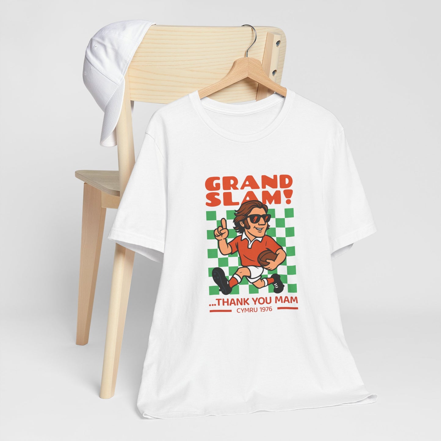 Vintage Wales 1976 Grand Slam Rugby T-shirt (unisex) - Retro Rugby Tee