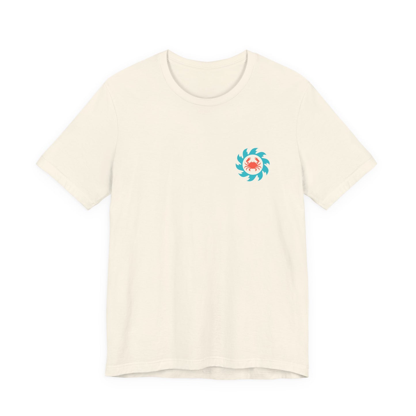 Solva Crabs Vintage Unisex T-Shirt - 'Crancod Solfach' (Double Sided)