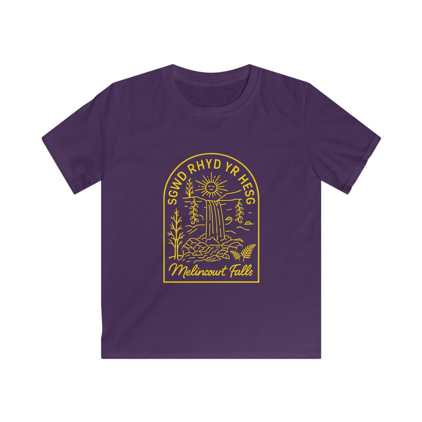 Kids 'Sgwd Rhyd Yn Hesg' Melincourt Falls Waterfall Graphic