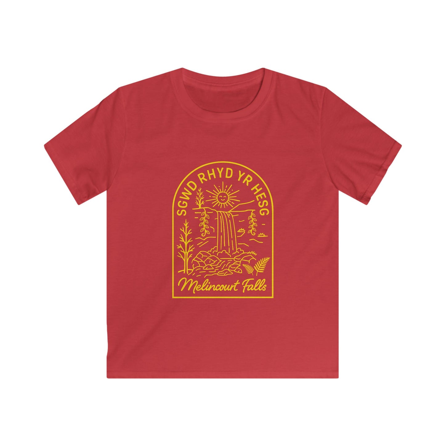 Kids 'Sgwd Rhyd Yn Hesg' Melincourt Falls Waterfall Graphic