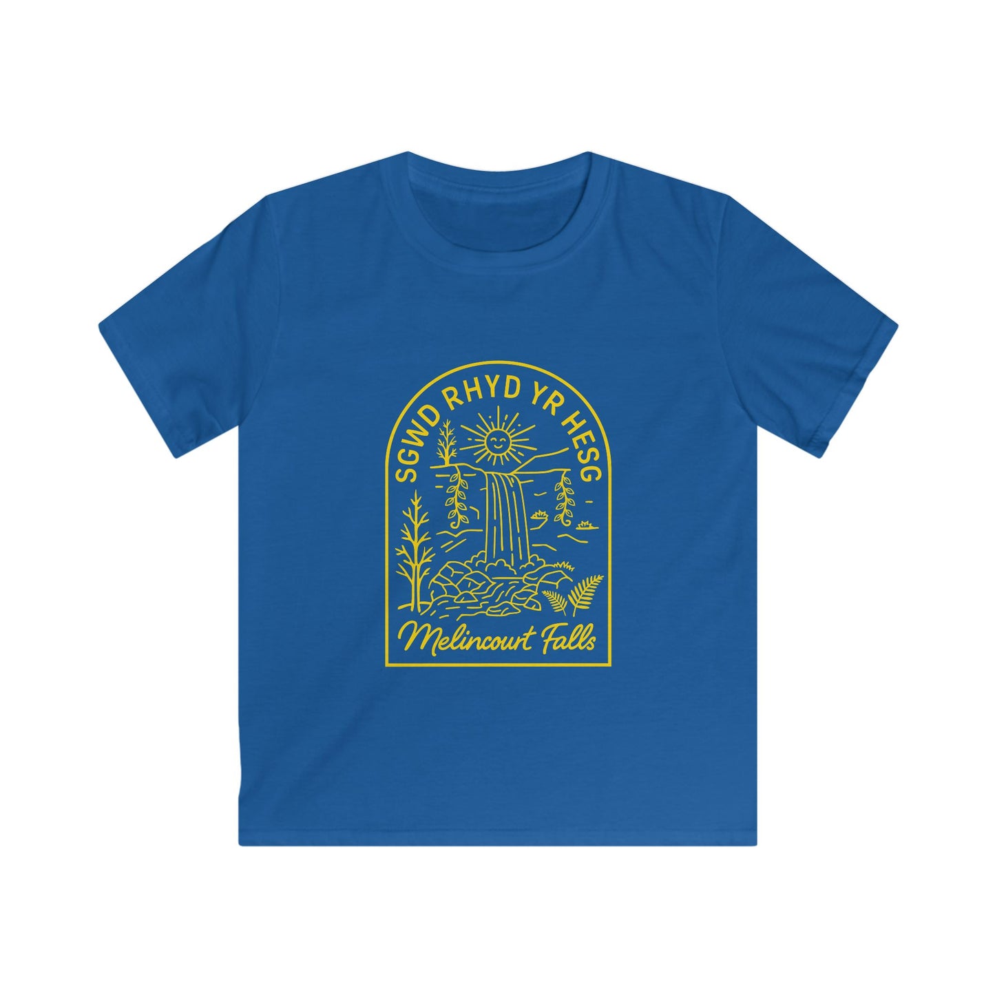 Kids 'Sgwd Rhyd Yn Hesg' Melincourt Falls Waterfall Graphic