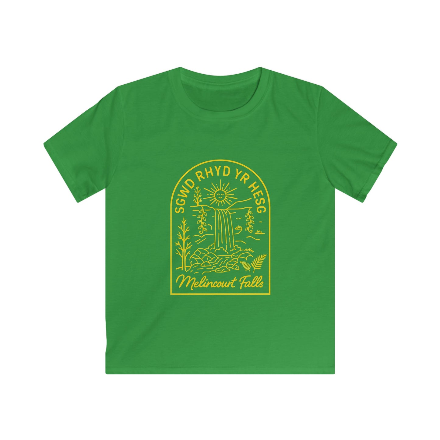 Kids 'Sgwd Rhyd Yn Hesg' Melincourt Falls Waterfall Graphic