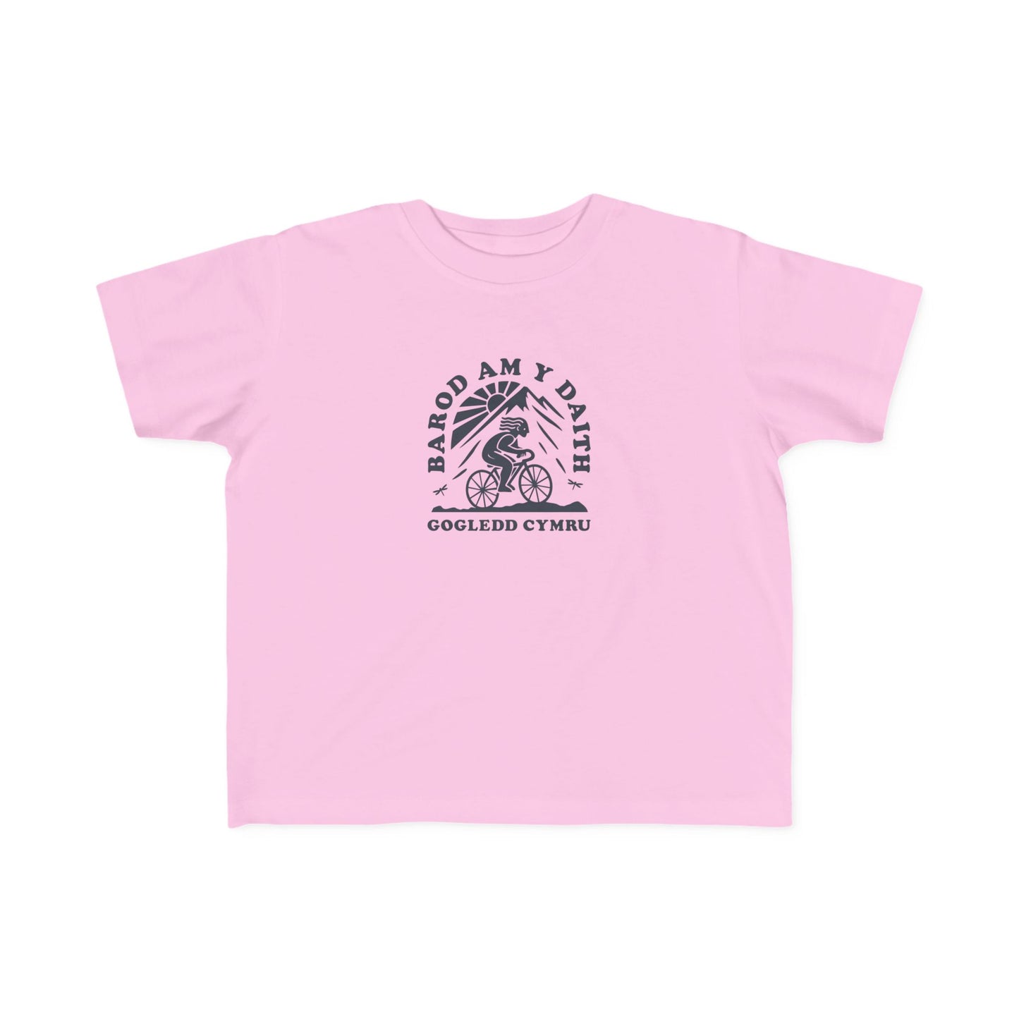 Toddler North Wales T-Shirt - 'Barod Am Y Daith'