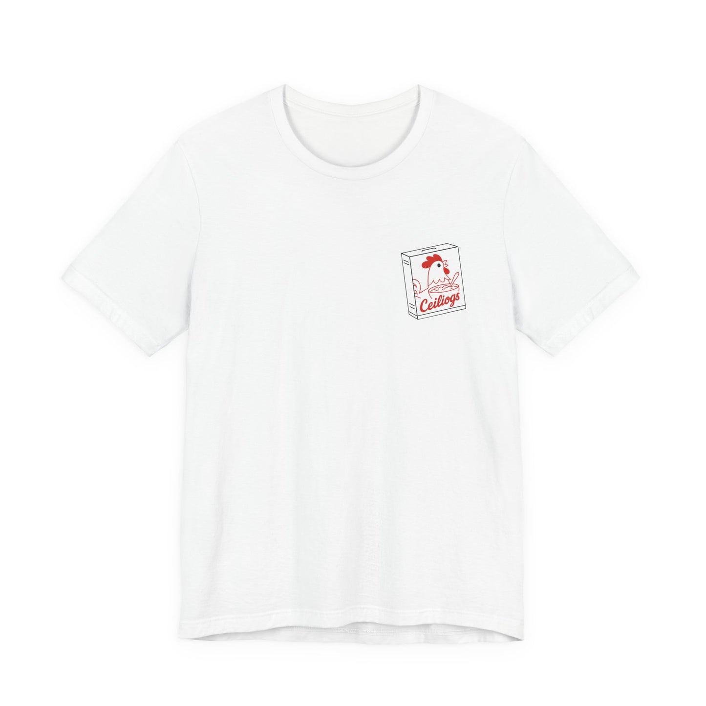 Ceiliogs Vintage Cereal Unisex T-shirt (Double Sided)