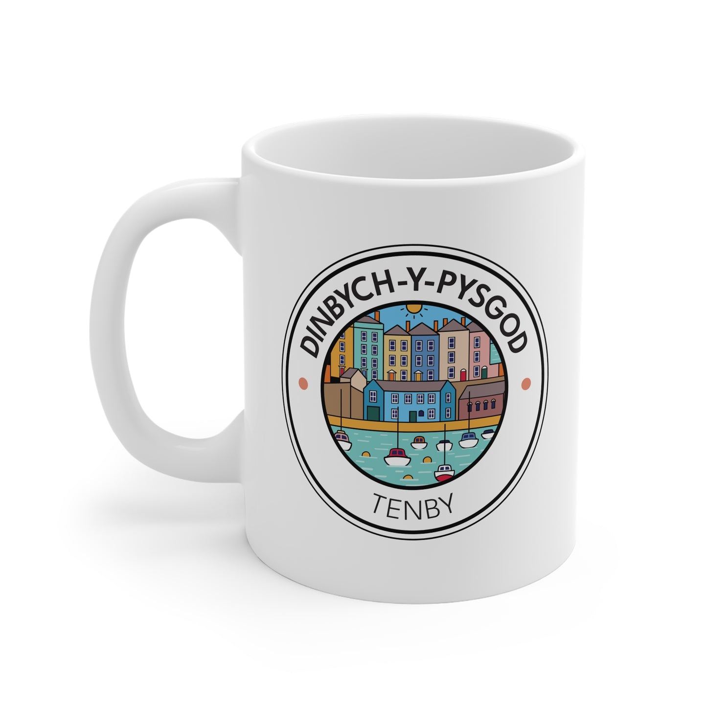 Tenby Harbour Mug — Dinbych-y-Pysgod
