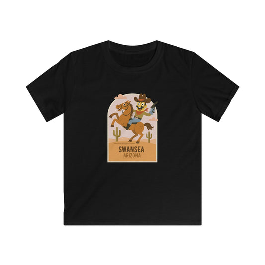 Swansea Arizona Retro Cowboy Kids T-Shirt