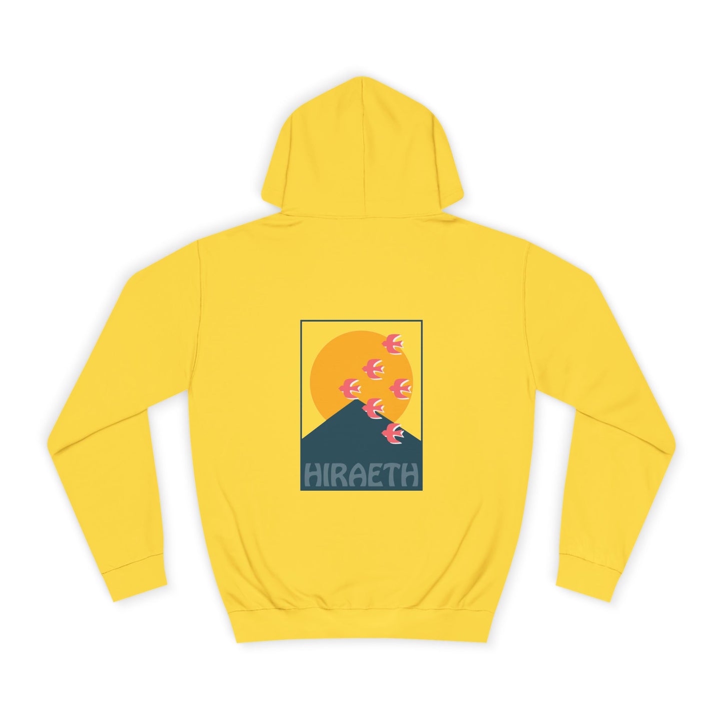 'Hiraeth' Unisex Hoodie - Sunset Over Yr Wyddfa (Double Sided)