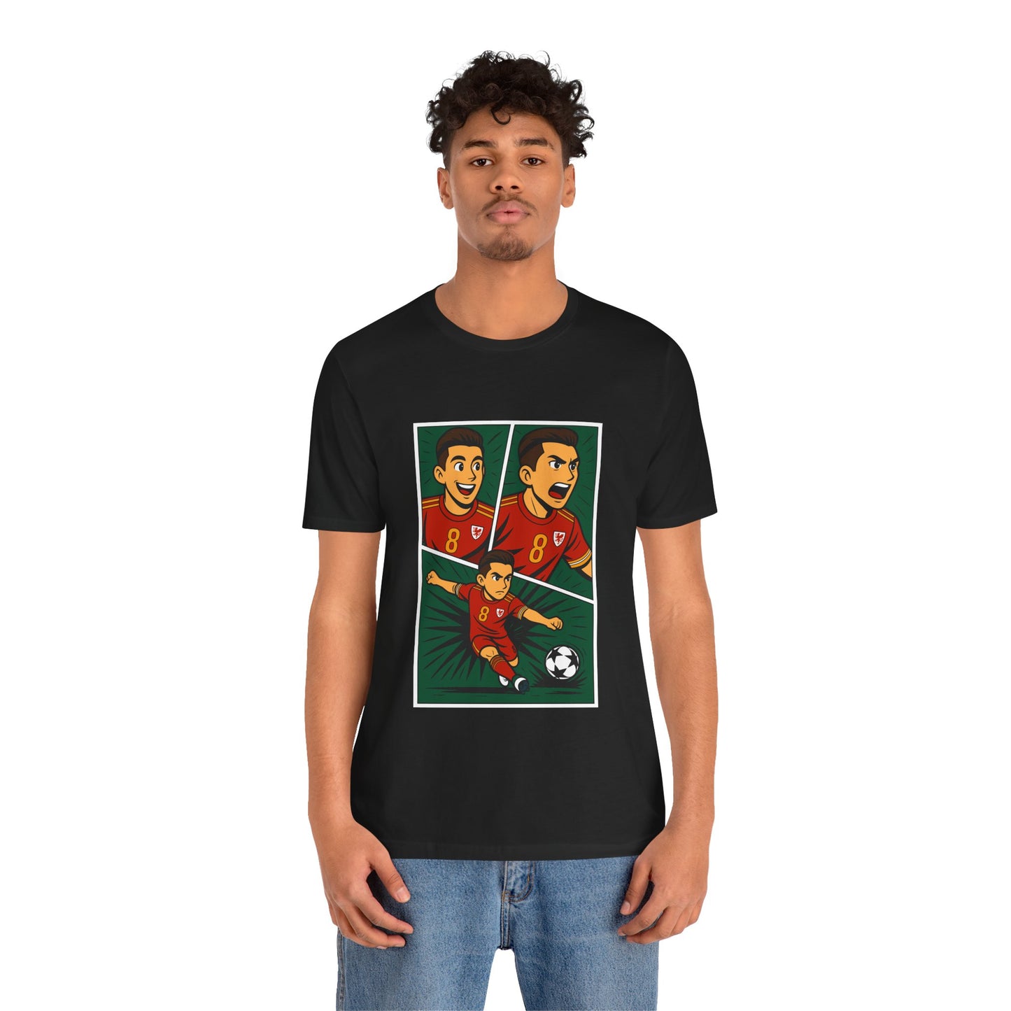 Harry Wilson Wales Football Graphic T-Shirt (Unisex)