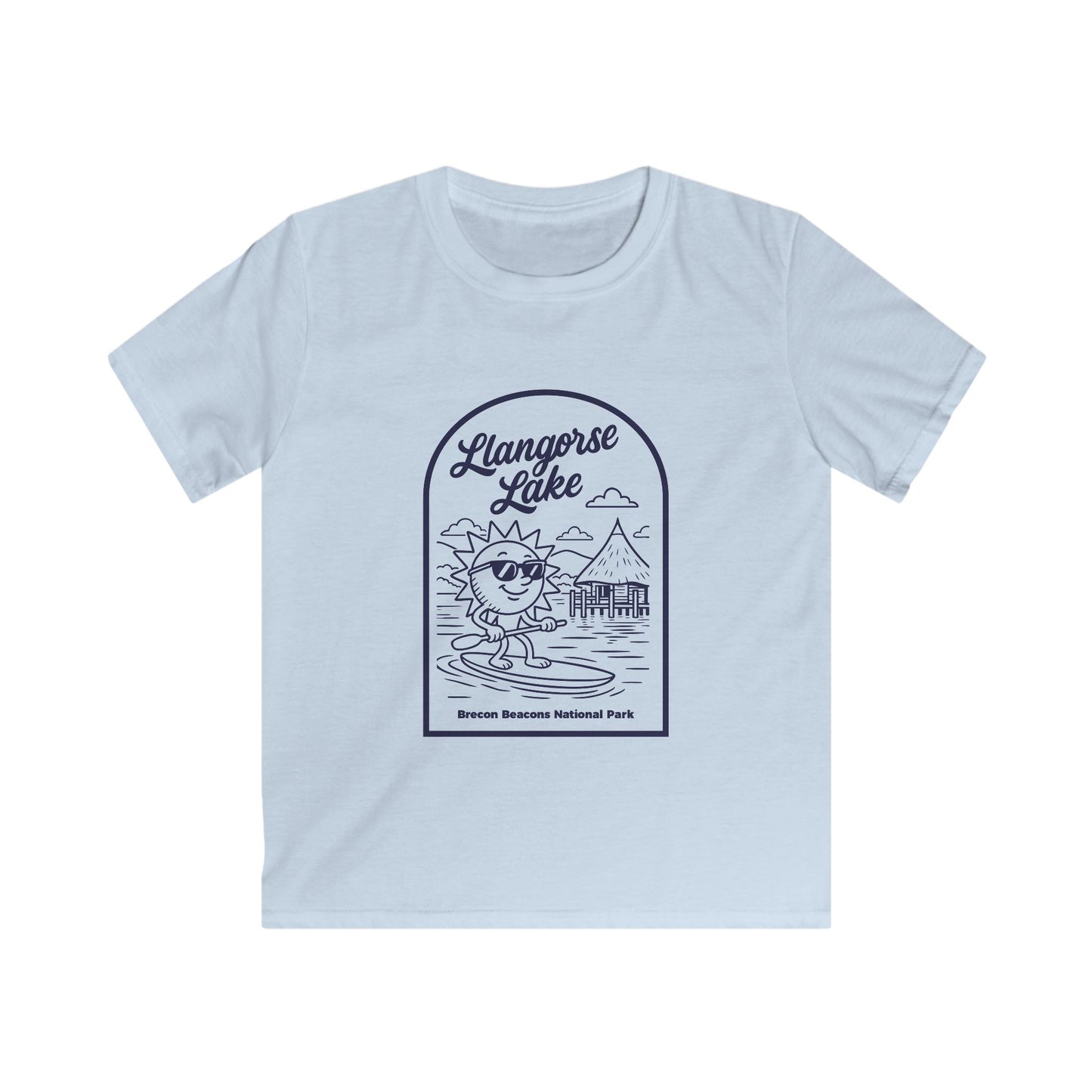 Kids Llangorse Lake T-Shirt - Bannau Brycheiniog Tee