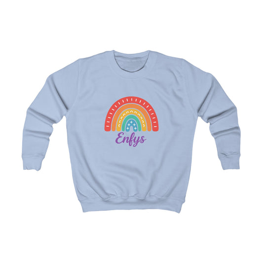 Kids Welsh Rainbow Jumper - 'Enfys'