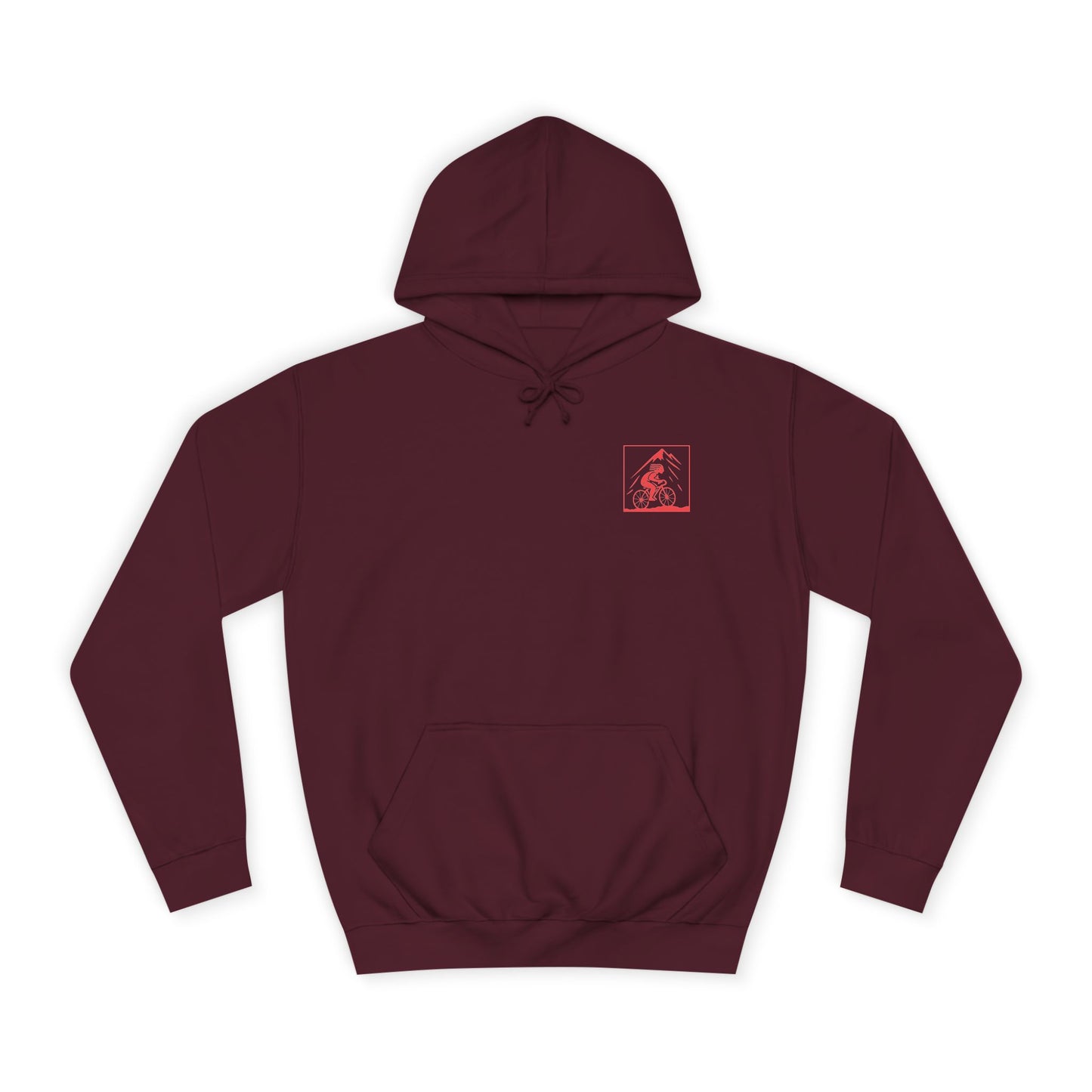 North Wales Cycling Unisex Hoodie -  'Barod Am y Daith' (Double Sided)